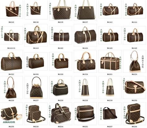 louis vuitton bag names and pictures|older style louis vuitton bags.